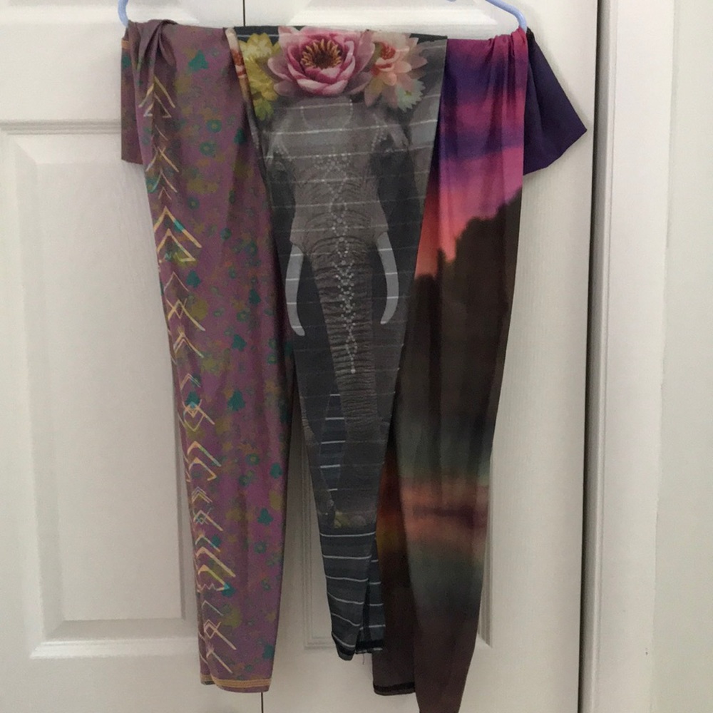 Teeki yoga pants: 3 pairs
